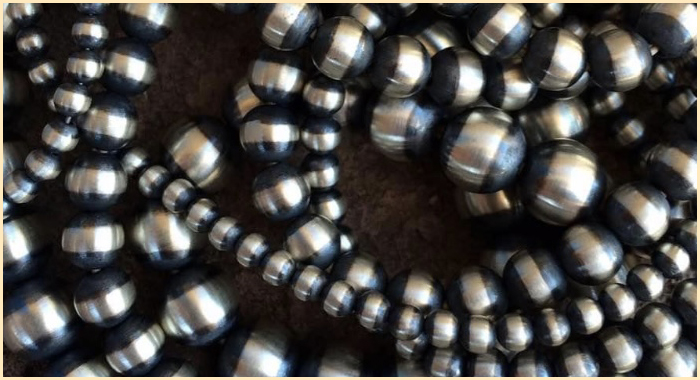 Maria Goler Baca's famous Baca Beads